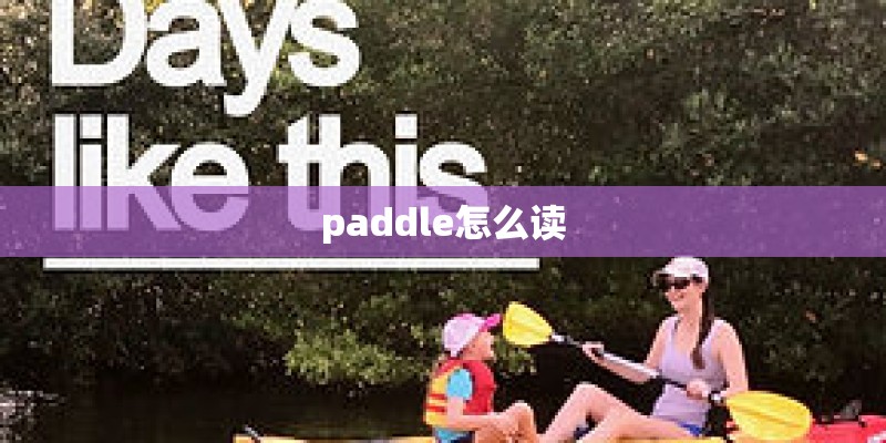 paddle怎么读