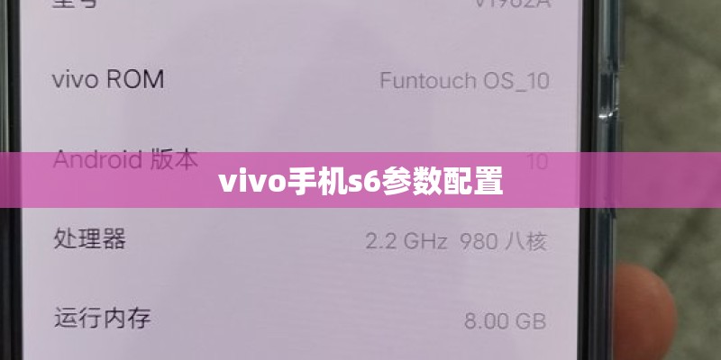 vivo手机s6参数配置