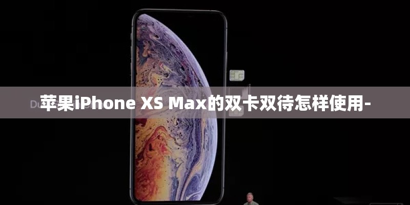 苹果iPhone XS Max的双卡双待怎样使用-